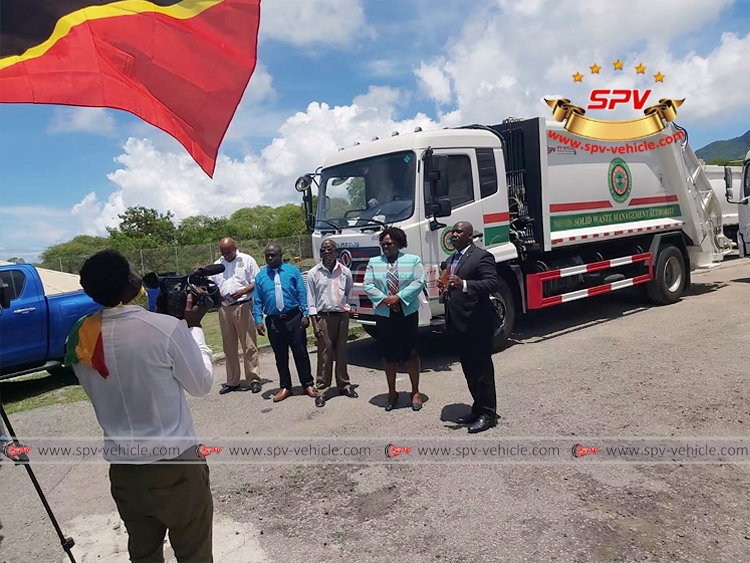 Receipt Ceremony for SPV Garbage Compactors Truck 3 Receipt Ceremony for SPV Garbage Compactors Truck 3